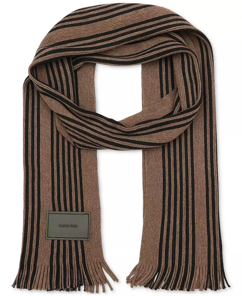 Calvin Klein Men's Pop Color Raschel Scarf 1