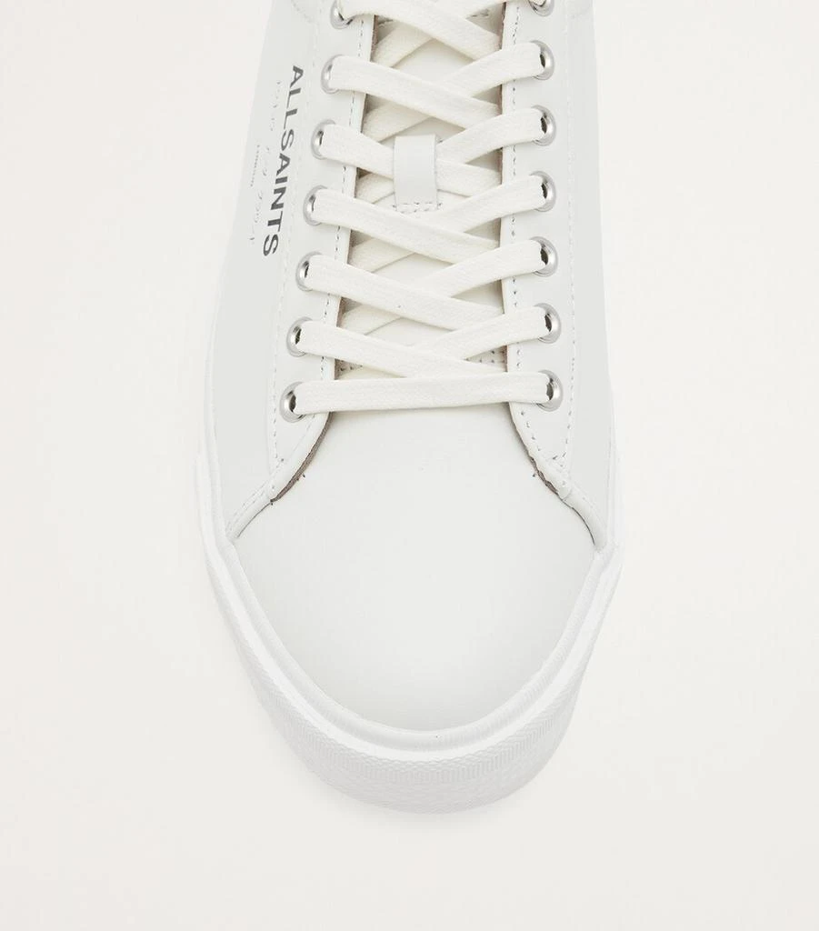 ALL SAINTS Leather Underground Low-Top Sneakers 5