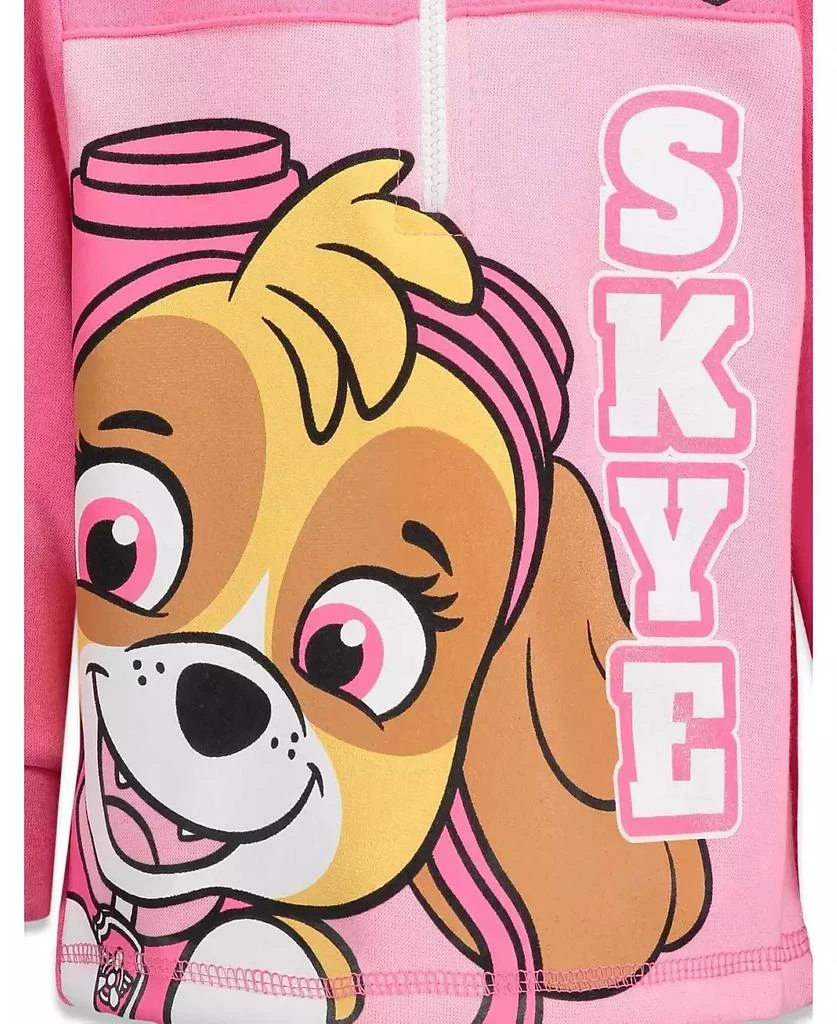 Paw Patrol Little Girls Fleece Half Zip Hoodie 4