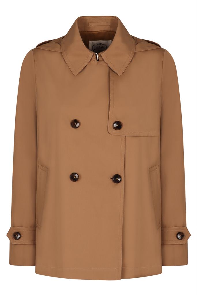 【関税&送料込】Herno Short Waterproof Trench Coat Herno SHORT TRENCH COAT - Coats - BeyondStyle