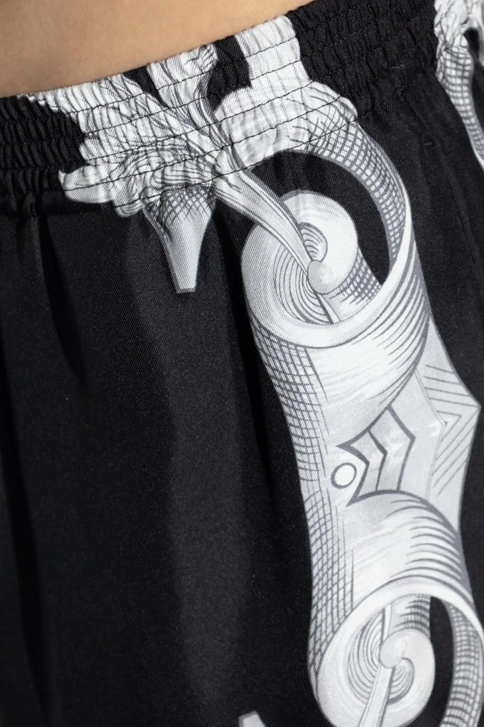 Versace Versace Pattern Printed Elasticated Waistband Shorts 5