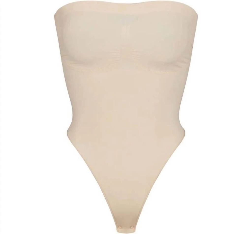 SKIMS Skims - seamless sculpt strapless thong bodysuit 1