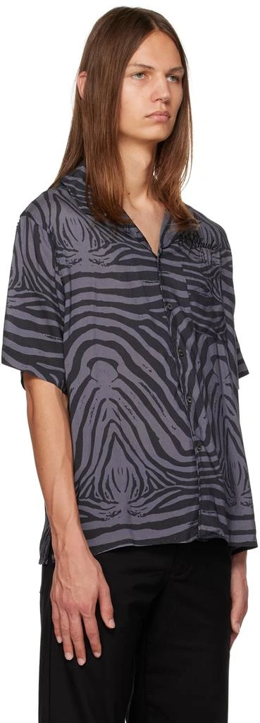 Rhude Black Zebra Shirt 2