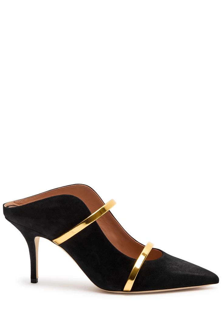 Malone Souliers Maureen 70 suede mules  1