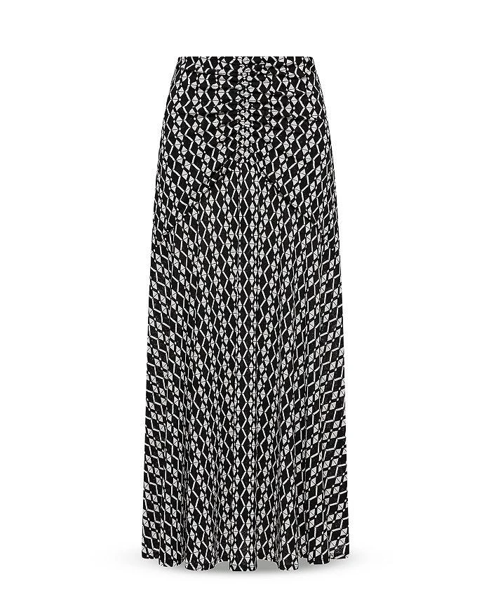 Marella Manager2 Printed Tulle Maxi Skirt 5