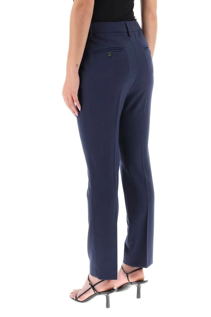 Weekend Max Mara 'canon' cigarette pants in light wool 3