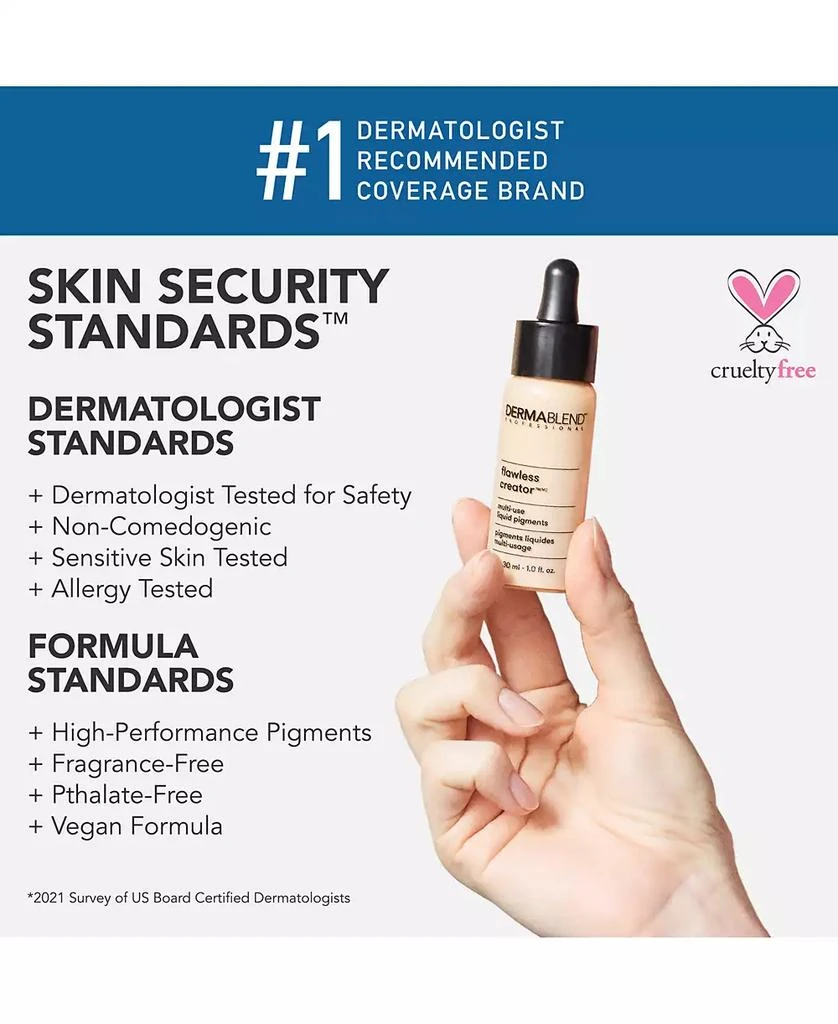 Dermablend Flawless Creator Multi-Use Liquid Foundation, 1 oz. 6