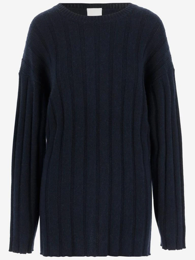 Allude Allude Ribbed Knit Sweater 1