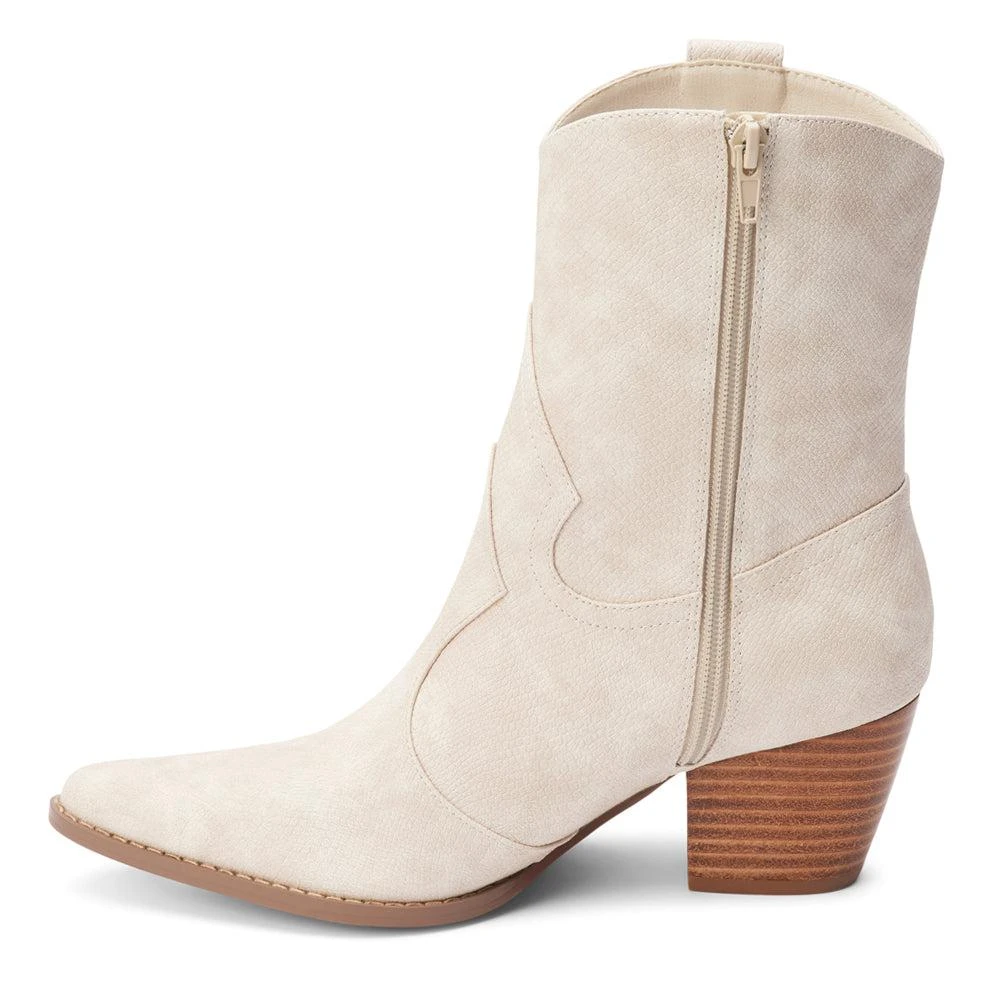 COCONUTS by Matisse Bambi Snake Pointed Toe Cowboy Booties 3
