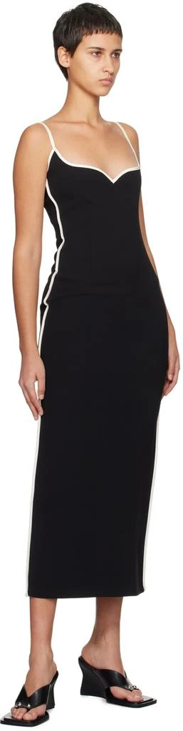 Paris Georgia Black Heart Midi Dress 4