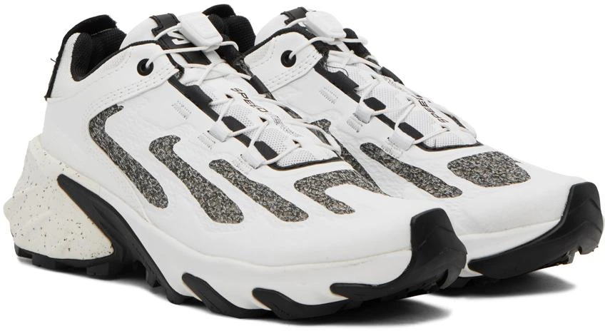 Salomon White & Black Speedverse PRG Sneakers 4