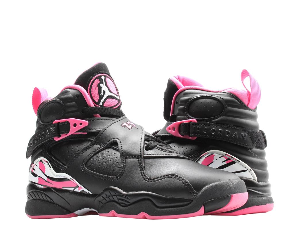 pink and black 8s jordans