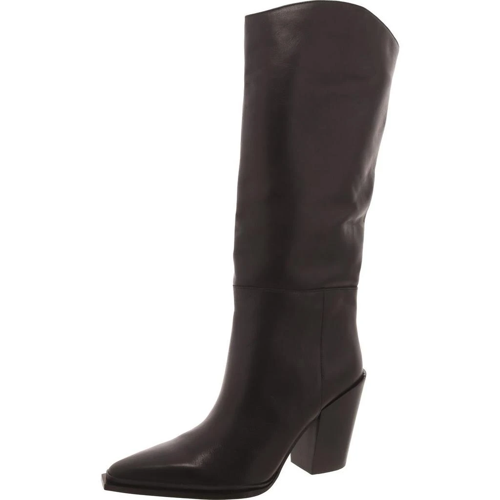 Steve Madden Bronty Womens Leather Pull On Knee-High Boots 1
