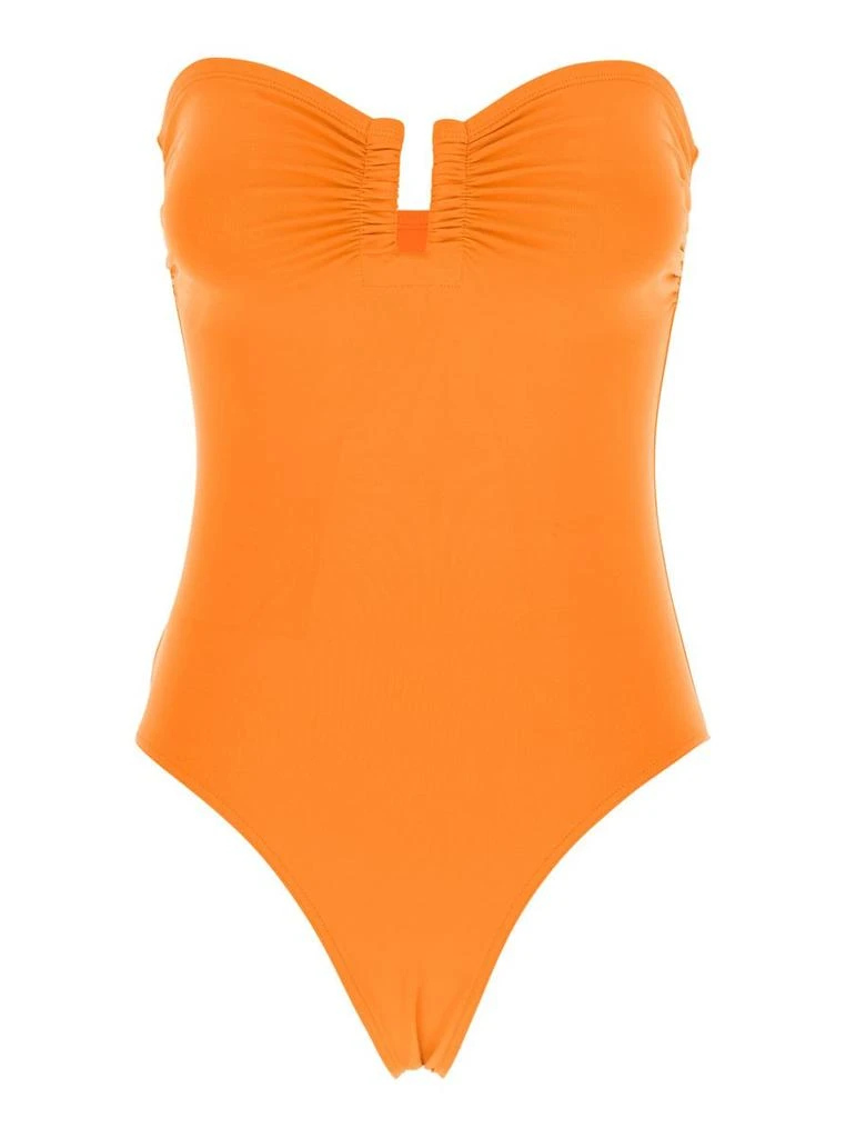 ERES 'Cassiopee' Orange One-Piece Swimsuit With Back Neckline In Tech Fabric Woman 1