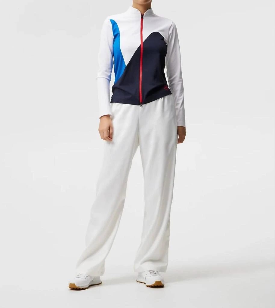 J. Lindeberg J.Lindeberg - SWIRL FULL ZIP MID LAYER 4