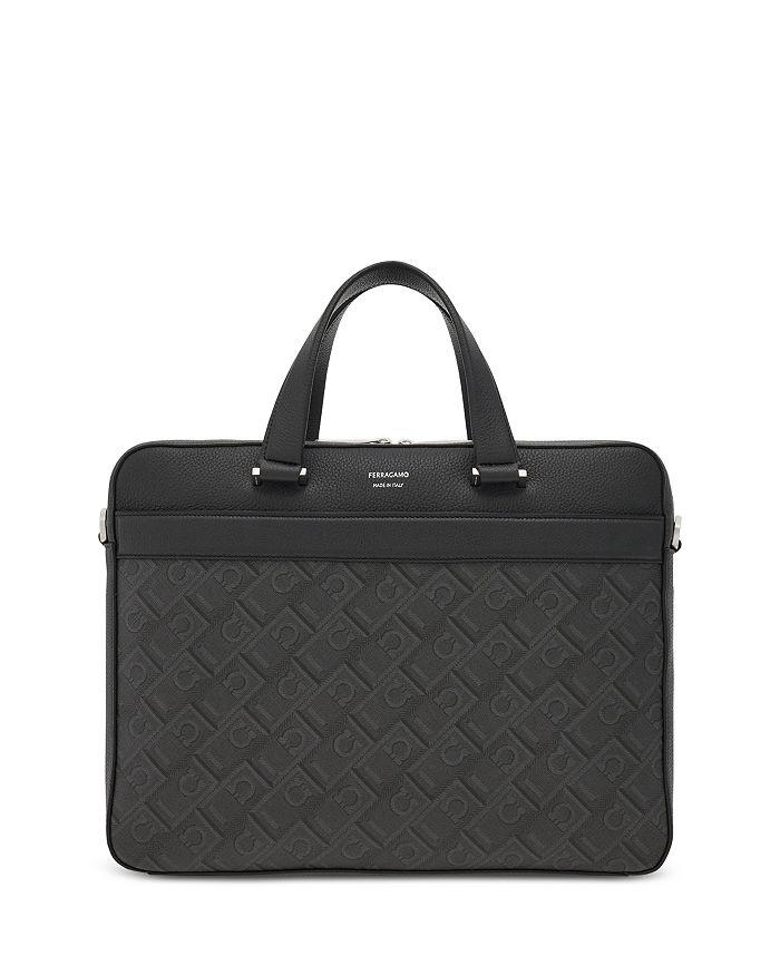 Salvatore Ferragamo ビジネスバッグ ブラック フェラガモ ビジネスバッグ/ショルダーバッグ/ブリーフケース