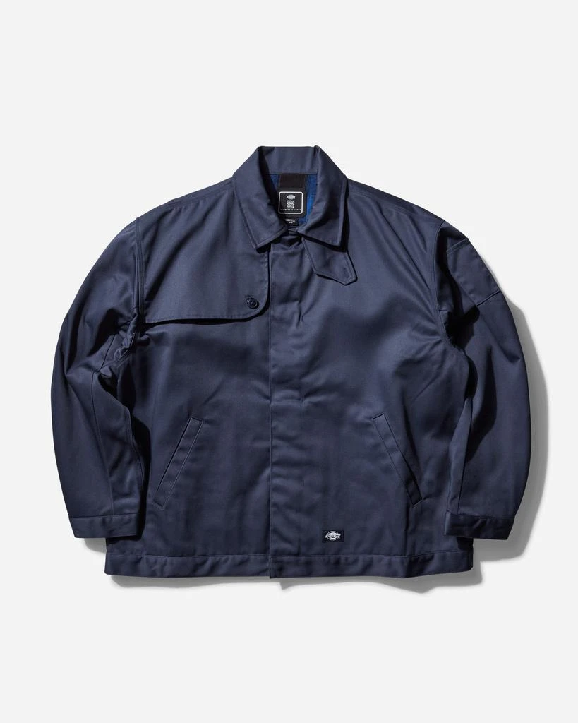 DICKIES Men's TDC Oversized Fit Lined Eisenhower Jacket Navy 1