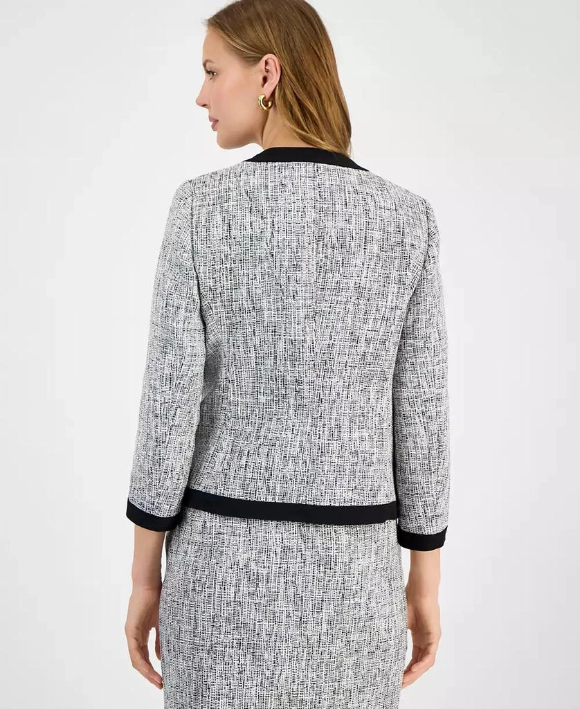 Kasper Women's Tweed Framed Jacket, Regular & Petite 5