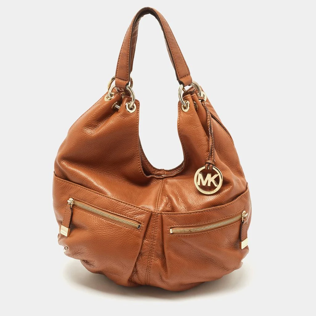 Michael Kors Michael Kors Brown Soft Leather Large Layton Hobo 1