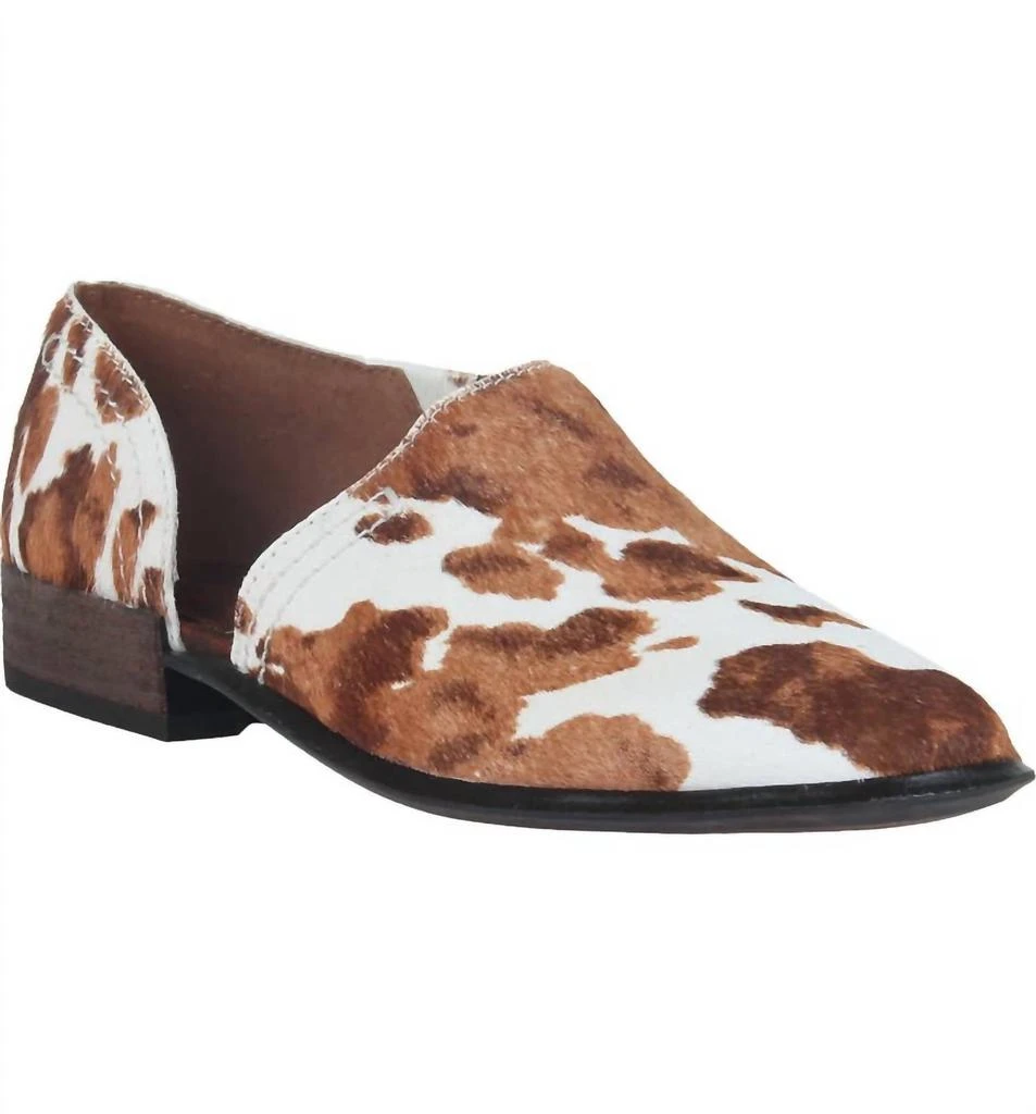 OTBT Women's Coyote Shoes - Medium Width In Calf Print 1