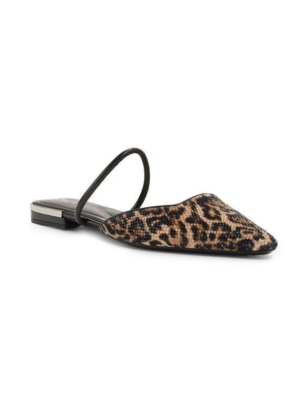 DKNY Cabbi Leopard Print Mules 2