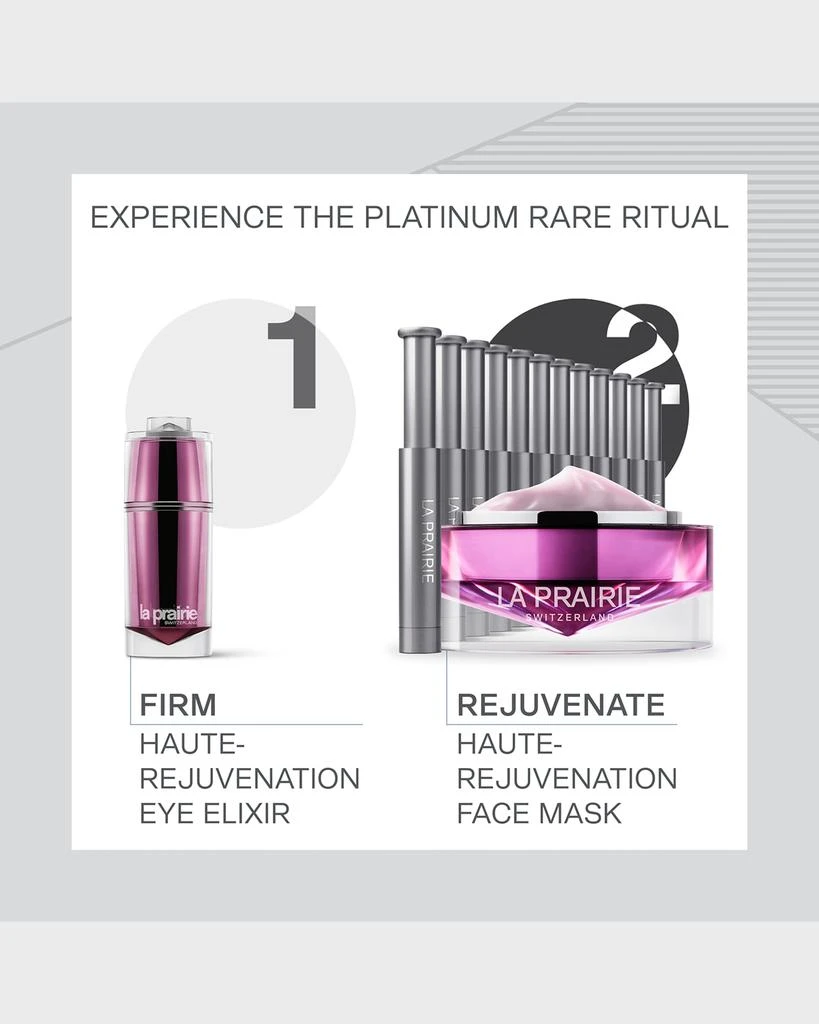 La Prairie Platinum Rare Haute-Rejuvenation Intensive Treatment Mask 7