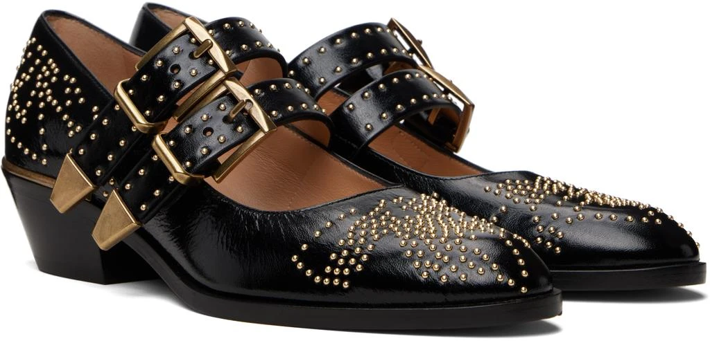 Chloé Black Susanna Heels 4