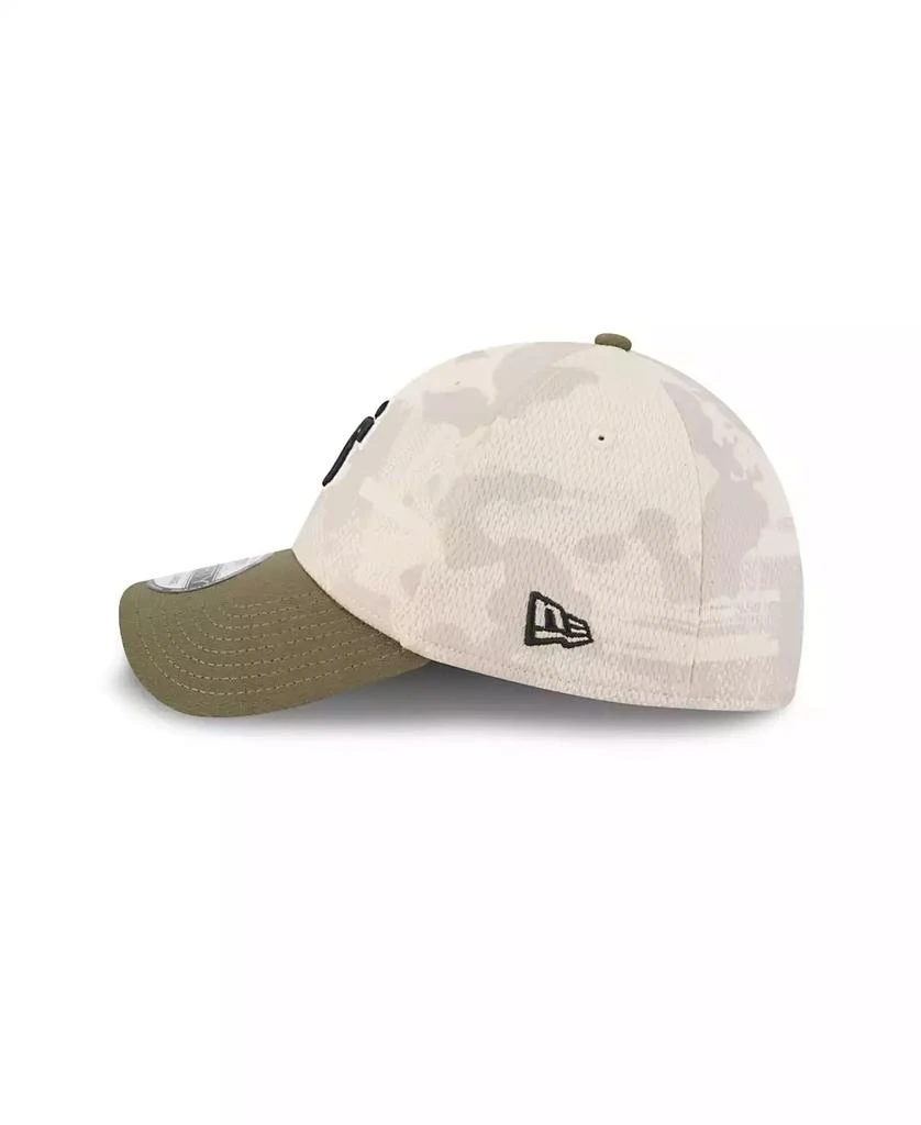 New Era Men's Light Beige/Olive San Francisco Giants 2025 Armed Forces Day 39THIRTY Flex Hat 4