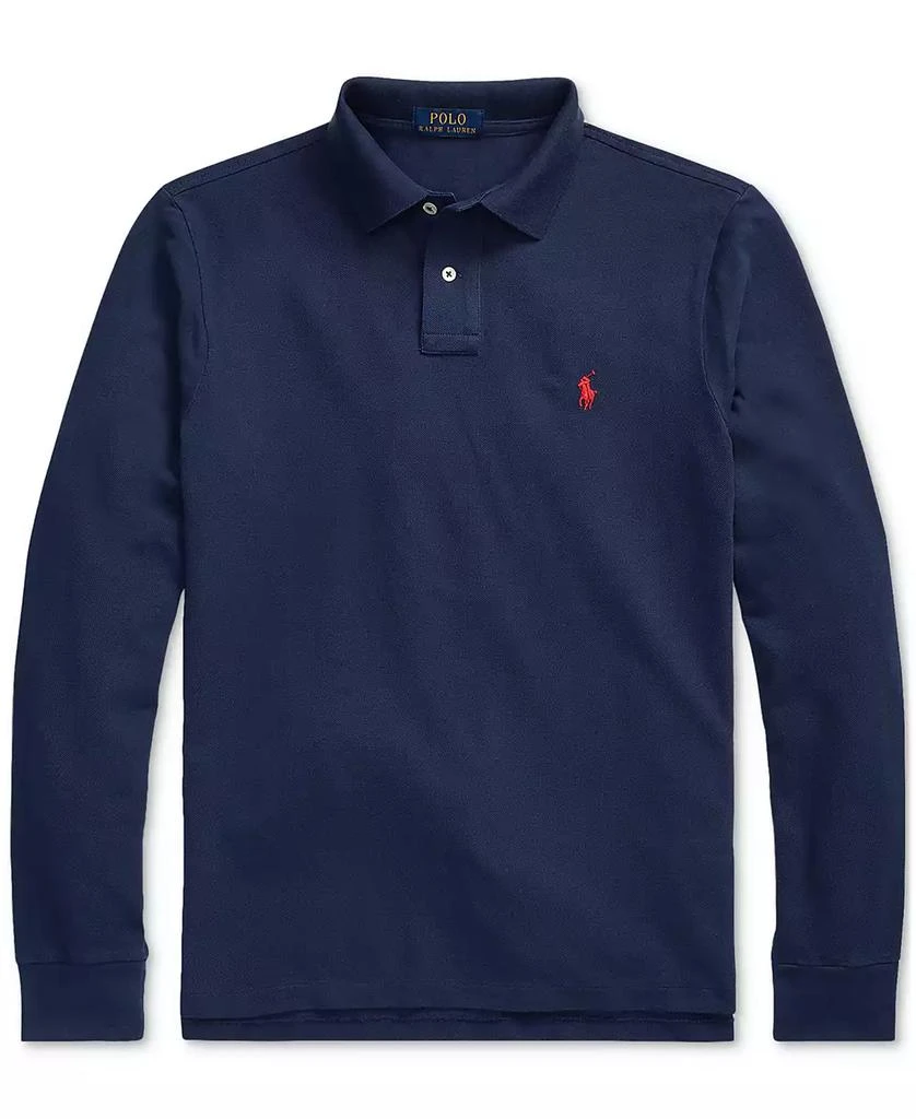 Ralph Lauren Men's Classic Fit Long Sleeve Mesh Polo 5