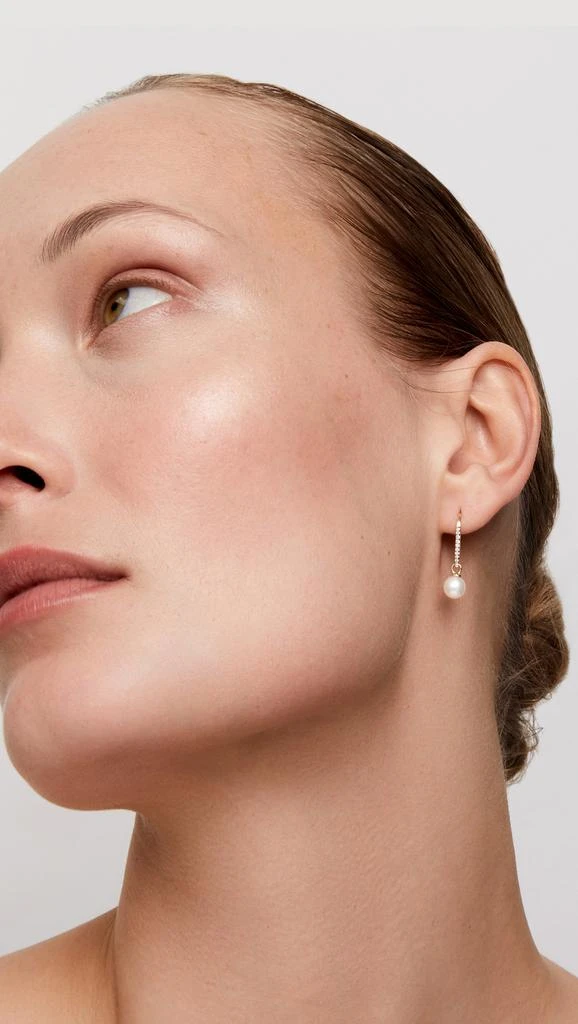 MATEO Single Pearl Drop Earrings 3