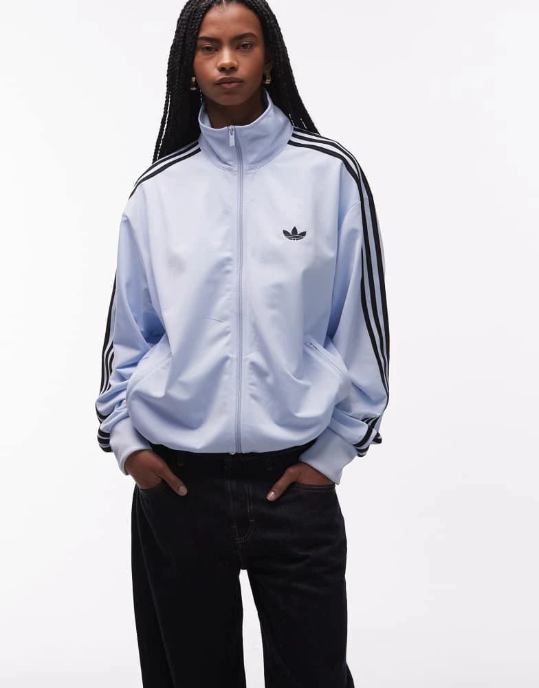 Adidas adidas Originals Firedbird track top in light blue