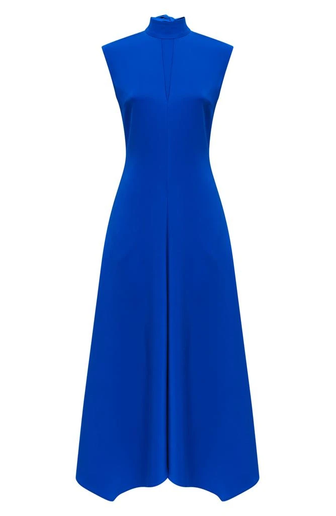 green emerald velvet dress Reiss