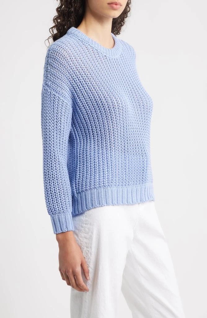 Eileen Fisher Crewneck Organic Cotton Sweater 3