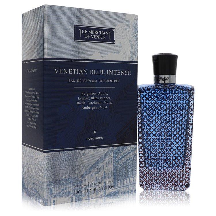 THE MERCHANT OF VENICE Venetian Blue Intense by The Merchant Of Venice Eau De Parfum Spray Concentree 3.4 oz for Men