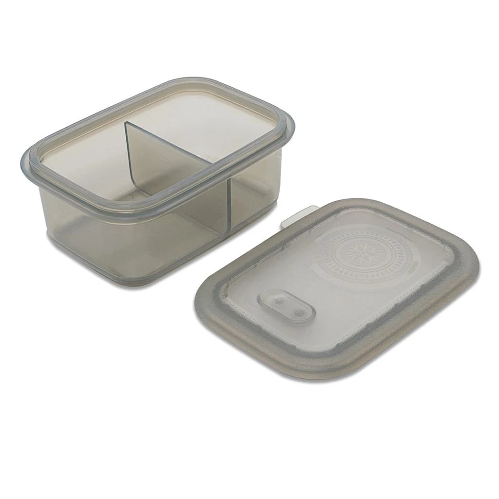 MNML Silicone Food Storage Container with Divider Set of 6 - 700 ml - Grey 3