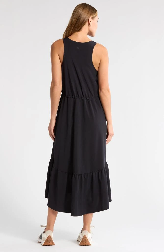 Zella Pursuit Tiered Midi Dress 3
