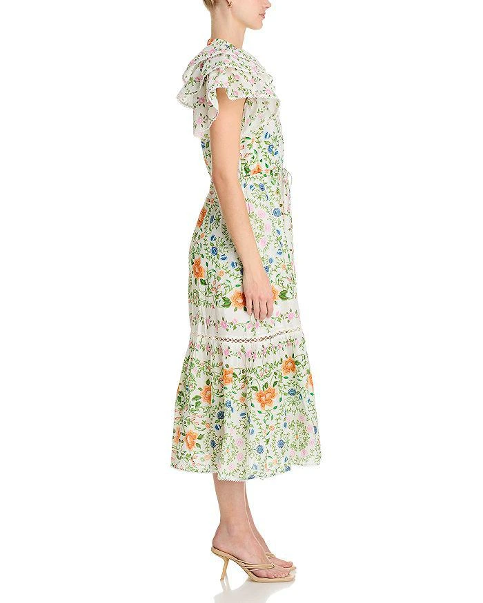 Folk Floral Midi Dress  On Sale Now with Up to 70% Off | Discover  Exclusive Deals & Savings at BeyondStyle  Authentic Farm Rio dress|women  with Limited-Time Discounts, Free Shipping, and