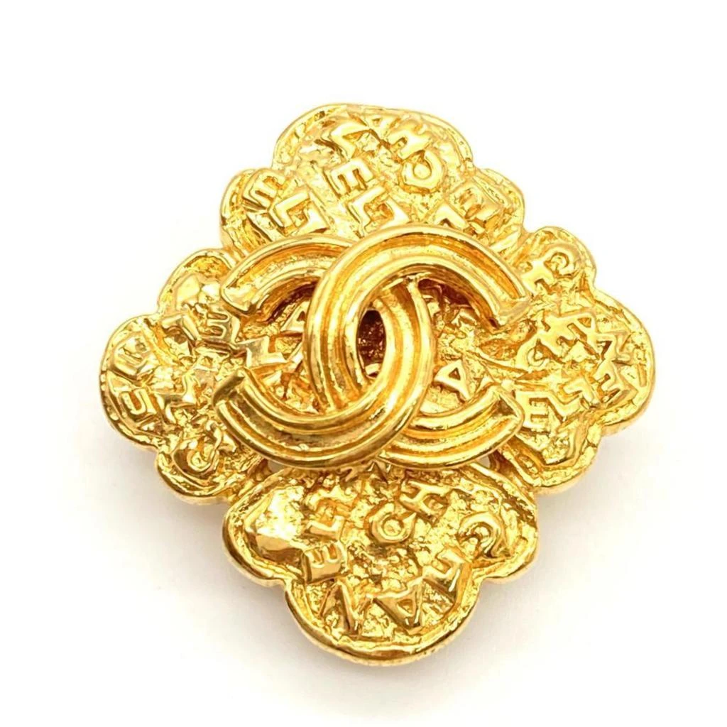 Chanel Plating Clip Earrings (Pre-Owned) 2