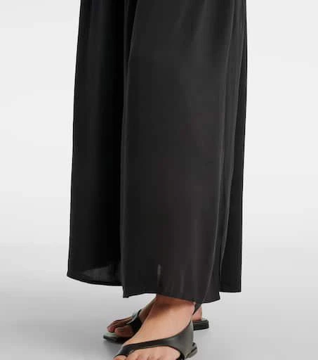 Faithfull Hedy strapless linen maxi dress 6