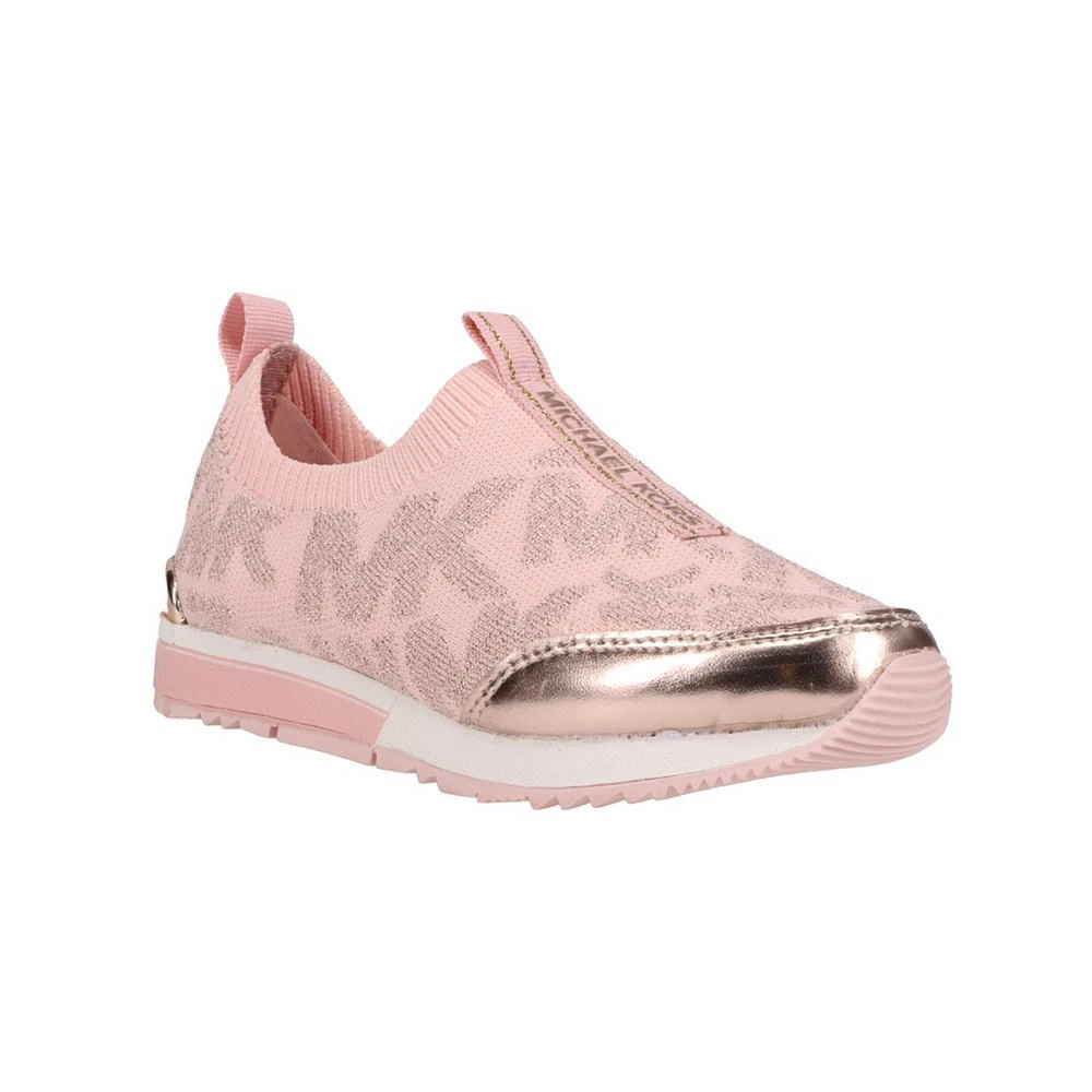 Michael Kors Toddler Girls Allie Sock Logo Slip On Sneakers 1