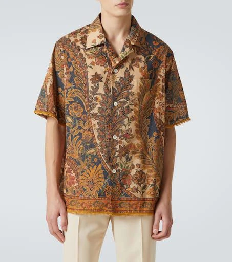 Valentino Paisley linen shirt 3