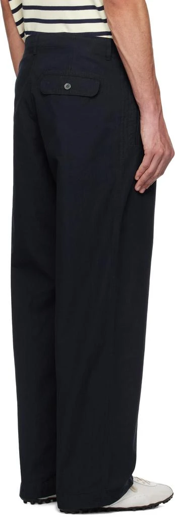 Nanamica Navy Tack Club Trousers 3