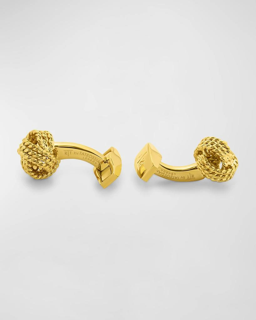 Tateossian Men
s Braided Knot Cufflinks 2