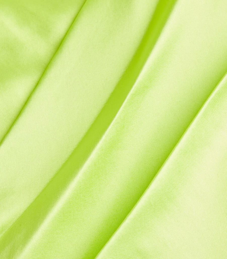 Sandra Mansour Satin Illuminated Illusion Gown 5