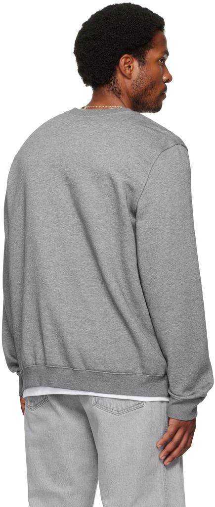 SKIMS Gray Fleece Lounge Crewneck Sweatshirt 3