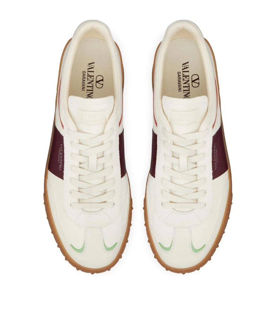 Valentino Leather Low-Top Sneakers 3