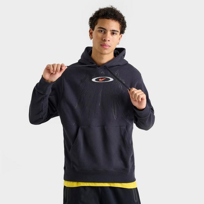 men's nike sportswear club jersey pullover hoodie