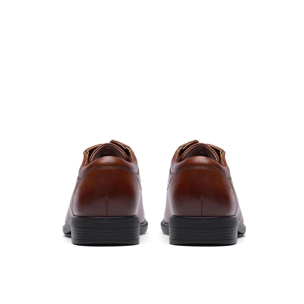 Clark’s Collection Steadwell Cap Oxfords in Dark Tan Leather, Size 11.5, NEW Clarks Steadwell Cap - 84678 / 84676 main image 4