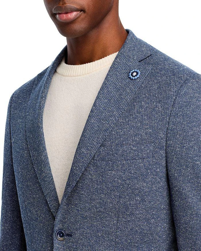 Hart Schaffner Marx New York Mélange Jersey Unstructured Sport Coat 6