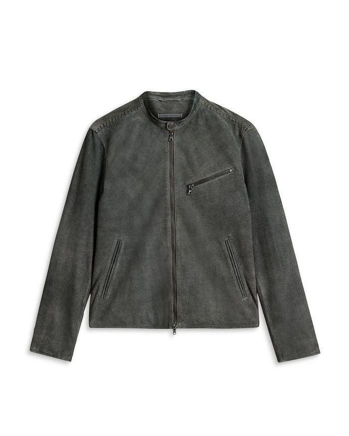 John Varvatos Reed Leather Racer Jacket 6